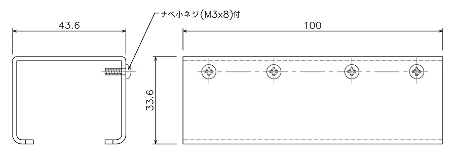 D40継カバーの図面