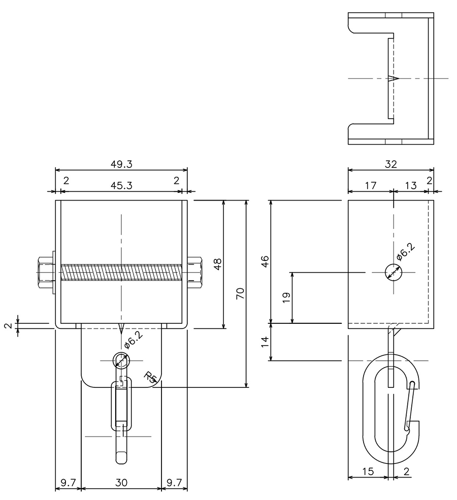 SGステンキャップストップの図面