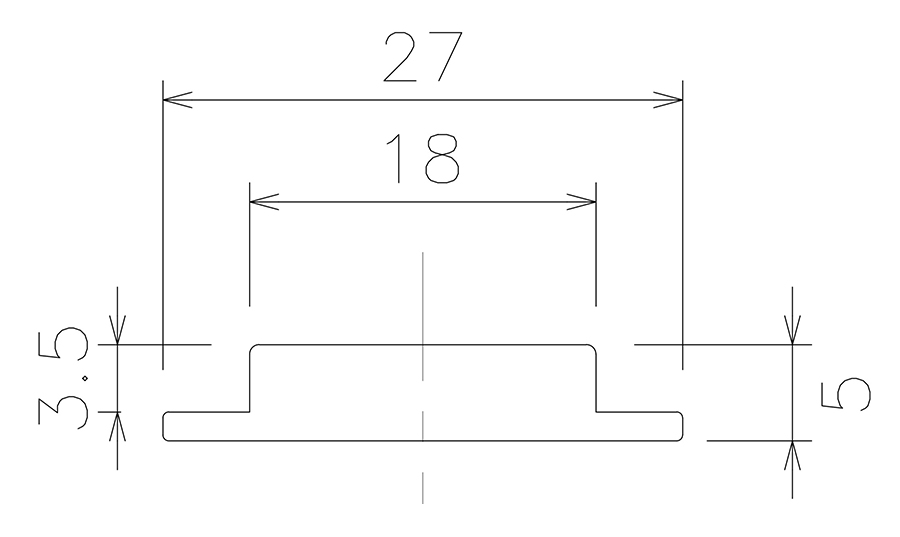 間仕切MGベルトの図面