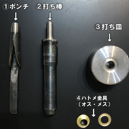 業務用ハトメ打ち具
