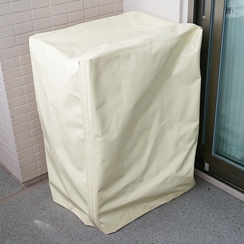 神奈川県川崎市の雨よけカバー(前面開閉タイプ)の施工・製作事例