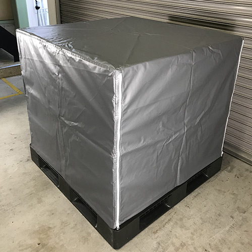愛知県名古屋市のパレット保護カバーの施工・製作事例