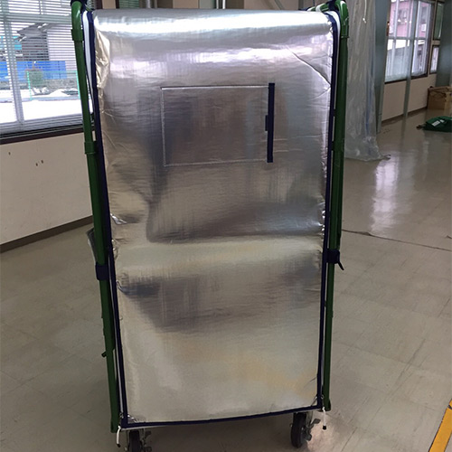 神奈川県海老名市のカゴ車カバーの施工・製作事例