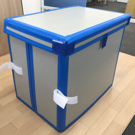 愛知県名古屋市のダンプラ素材のボックスカバーの施工・製作事例