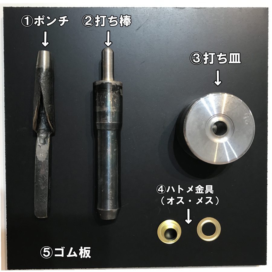 ハトメ打ち具