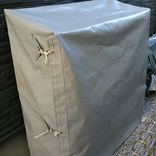 埼玉県所沢市のラックカバーの施工・製作事例