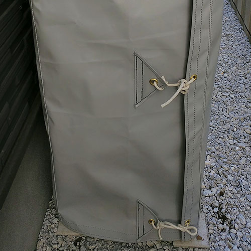 埼玉県所沢市のラックカバーの施工・製作事例