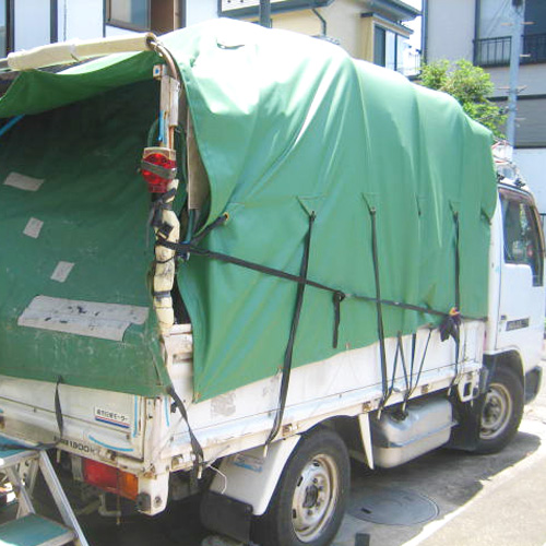 東京都八王子市のトラックカバーの施工・製作事例