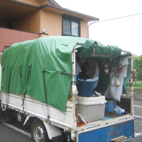 東京都八王子市のトラックカバーの施工・製作事例