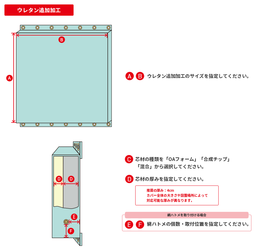 ウレタン加工_寸法図