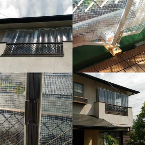 福岡県宗像市の住宅ベランダ(個人宅)の施工・製作事例