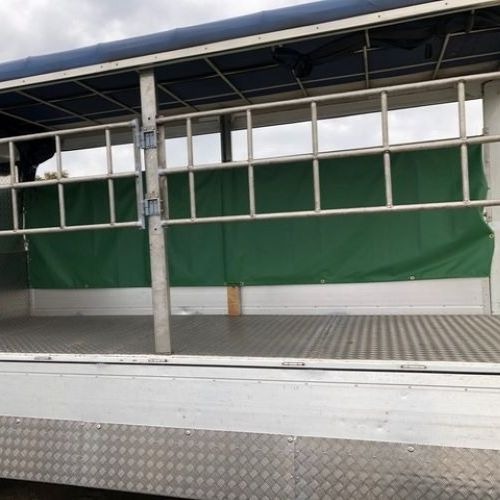熊本県菊池市の普及型トラックシート(エステル帆布5号) の施工・製作事例