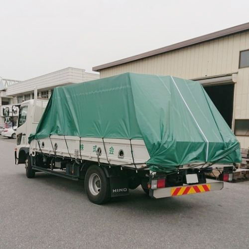 千葉県浦安市のパワロン®製超軽量トラックシートの施工・製作事例