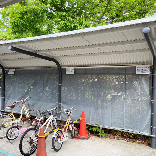 神奈川県横浜市の防砂ネットの施工・製作事例