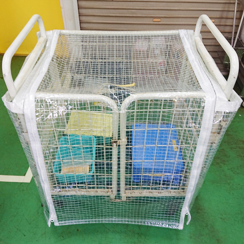 福島県郡山市の台車カバーの施工・製作事例