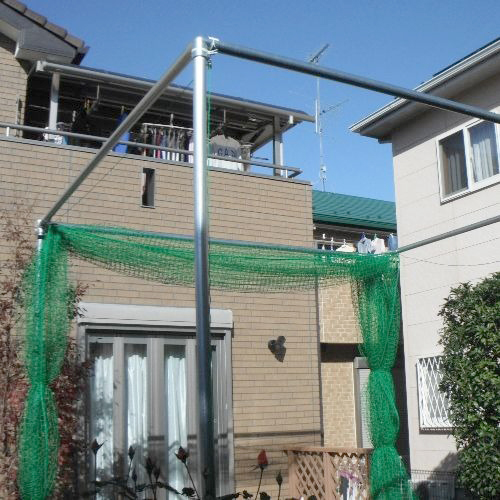 埼玉県東松山市の野球用バッティングゲージの施工・製作事例