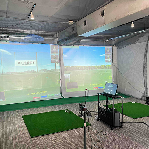 神奈川県横浜市のゴルフ用防球ネットの施工・製作事例