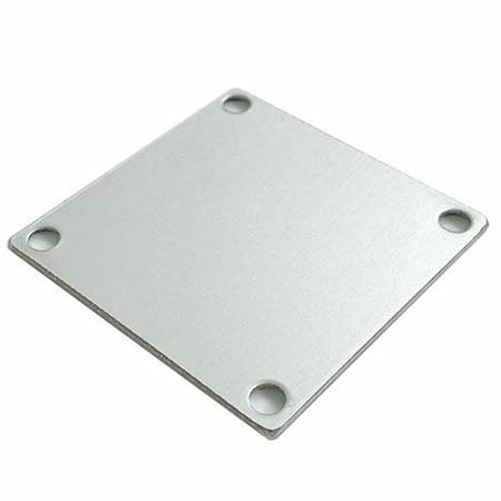 【メーカー廃盤】アルミフレーム 50角用キャップ (ビスホール付)
