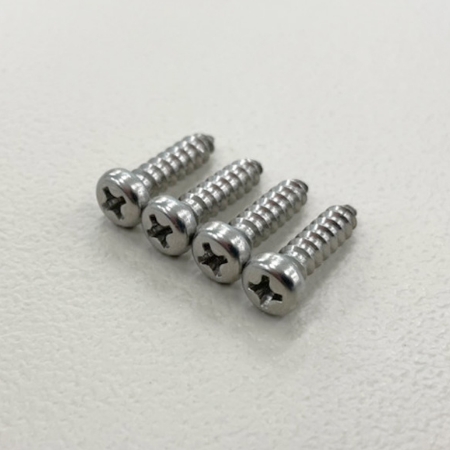 キャップ用十字穴付きタッピンネジ 4本セット